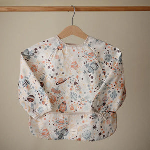 Mushie Long Sleeve Bib - Bows-Bibs-Bows- | Natural Baby Shower
