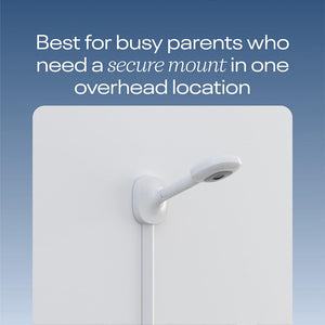 Nanit Pro Baby Monitor + Wall Mount - White-Baby Monitors-White- | Natural Baby Shower