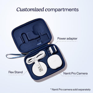Nanit Travel Case - Blue-Baby Monitors-Blue- | Natural Baby Shower