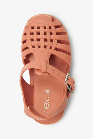 Weiter – Jelly Jelly Hellbraune Sandalen für Mädchen und Jungen – 29