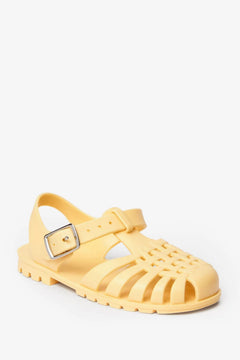 Als nächstes – Jelly Jelly Hellgelbe Sandalen für Mädchen und Jungen – 30,5