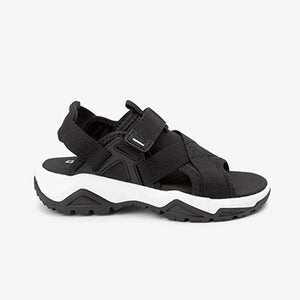 Next - Black Boy Trekker Sandals