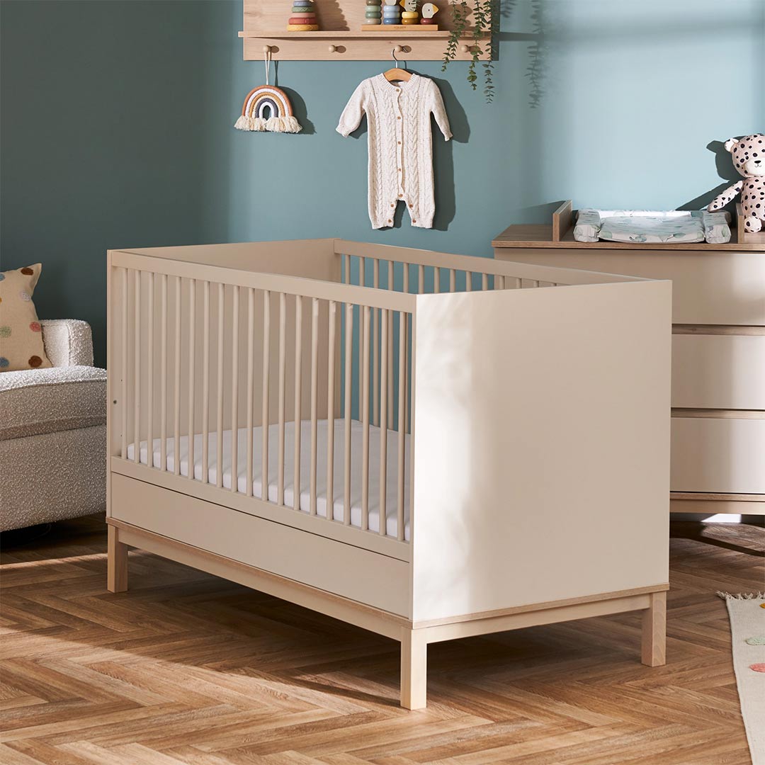 Obaby Astrid 2 Piece Room Set - Satin-Nursery Sets-Satin-No Mattress | Natural Baby Shower