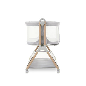 Obaby Cloud Bedside Crib - Grey-Bedside Cribs-Grey-Crib | Natural Baby Shower