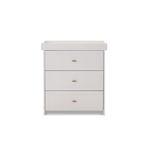 Obaby Evie Mini 3 Piece Room Set - White-Nursery Sets-White-No Mattress | Natural Baby Shower