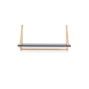 Obaby Maya Shelf - Slate + Natural-Shelves- | Natural Baby Shower
