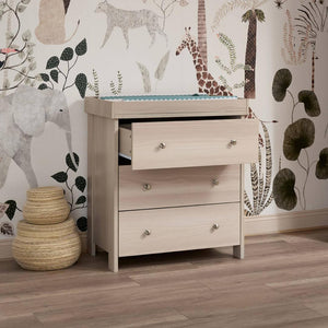 Obaby Nika 2 Piece Room Set - Aspen-Nursery Sets-Aspen-Cot Bed | Natural Baby Shower