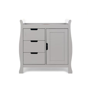 Obaby Stamford Luxe 2 Piece Room Set - Warm Grey-Nursery Sets- | Natural Baby Shower