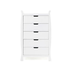 Obaby Stamford Luxe 4 Piece Room Set - White-Nursery Sets- | Natural Baby Shower