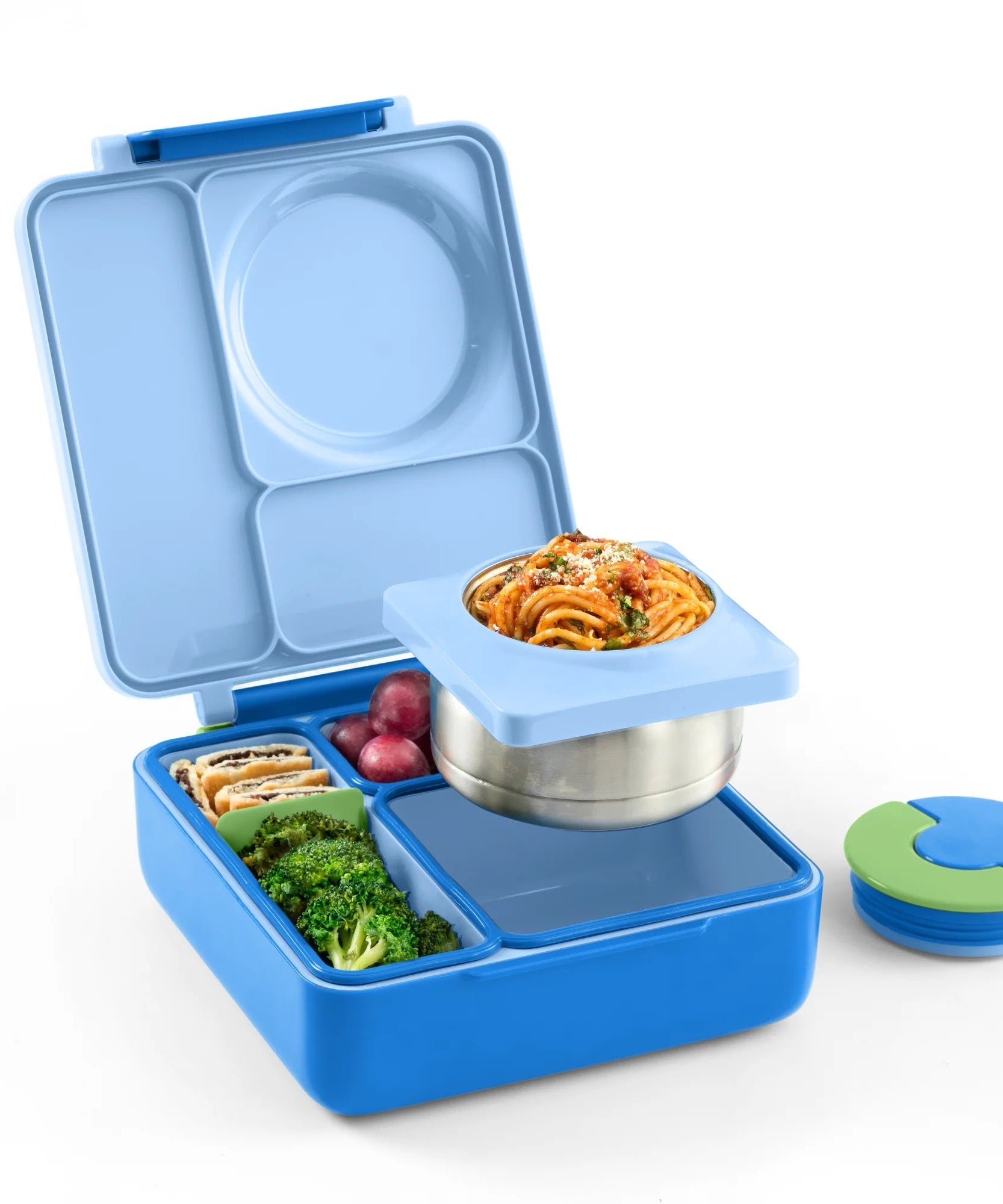 Omiebox - Bento kutija za ručak u boji morske plave s toplinskom izolacijom