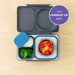 Omiebox - UP Bento Kutusu İç Bölme Kapları 2li Mavi/Turuncu