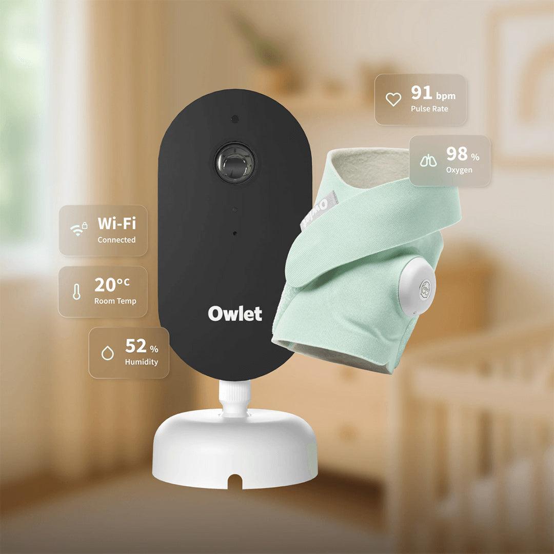 Owlet Dream Duo - Mint-Baby Monitors-Mint- | Natural Baby Shower
