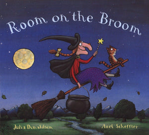 Pan Macmillan - Julia Donaldson ve Axel Scheffler Room on the Broom İngilizce Hikaye Kitabı