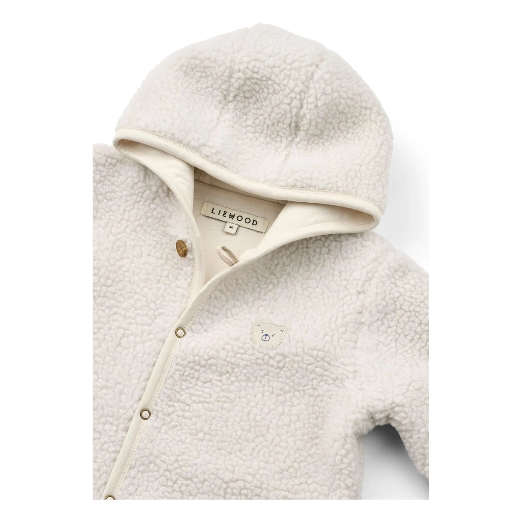 Liewood - Pilote Sherpa Briley Recycled Fibers | Cream