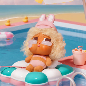 Pop Mart - Orijinal Crybaby Vacation Mode On Serisi Vinil Peluş Bebek Süpriz Kör Paket