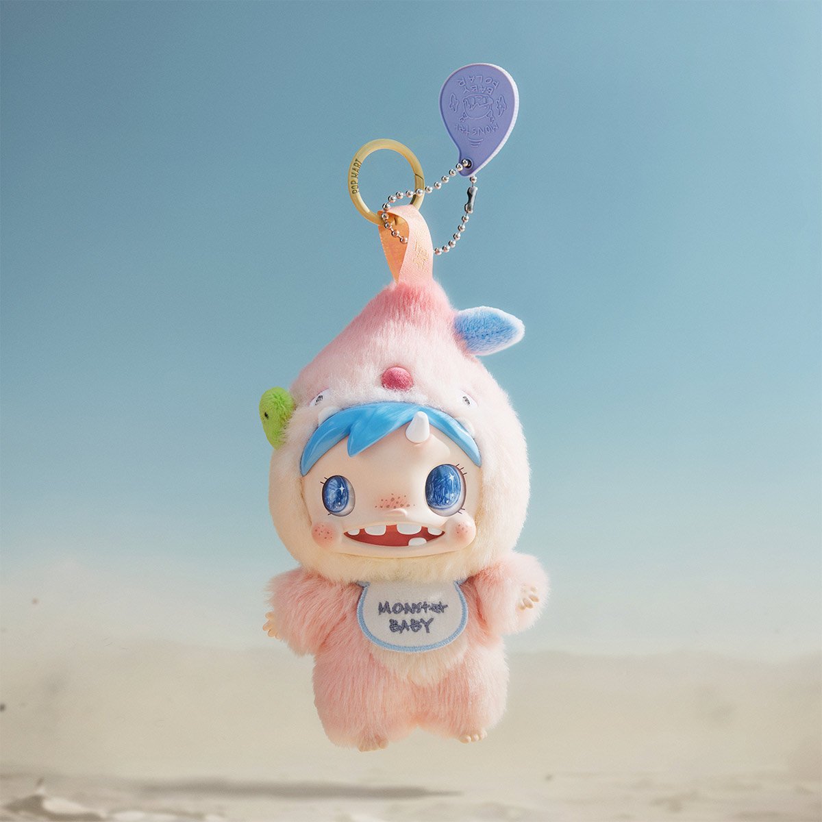 Pop Mart - Orijinal monster Baby Plush Pendant Supriz Kör Paket