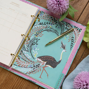 Portico Designs - Sara Miller: Strauß und Palmen Organizer-Terminplaner