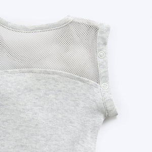 Purflo Swaddle To Sleep Bag - Minimal Grey - TOG 2.5-Sleepsack Swaddles-Minimal Grey-0-4m | Natural Baby Shower