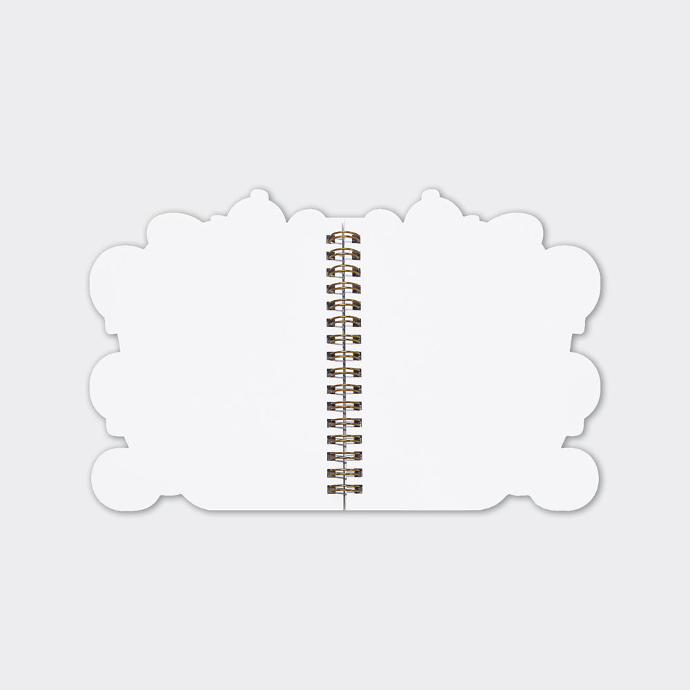 Rachel Ellen - धब्बेदार कुत्ते के आकार वाला तार वाला कवर नोटबुक