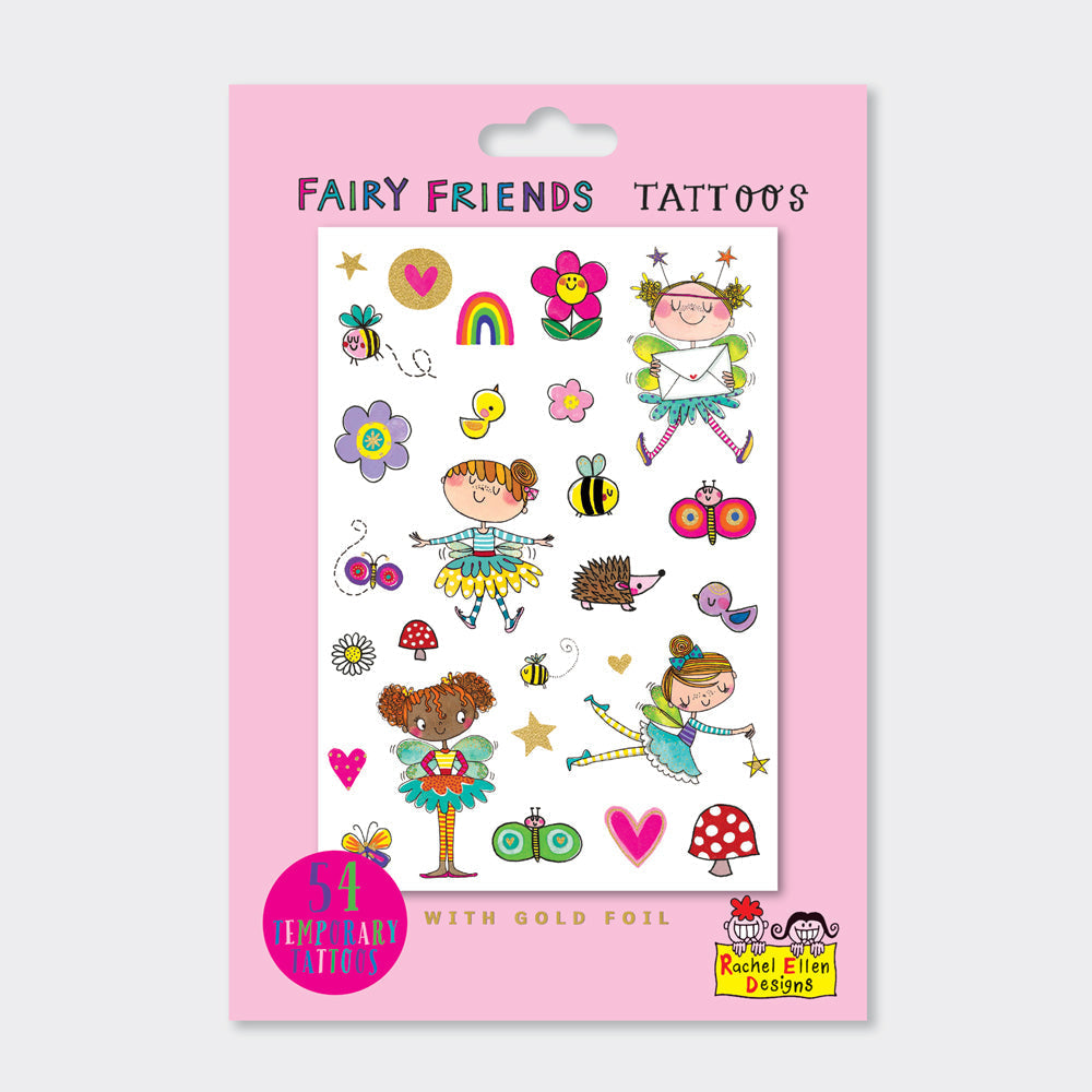 Rachel Ellen - Fairy Friends Tatuagens Temporárias Infantis