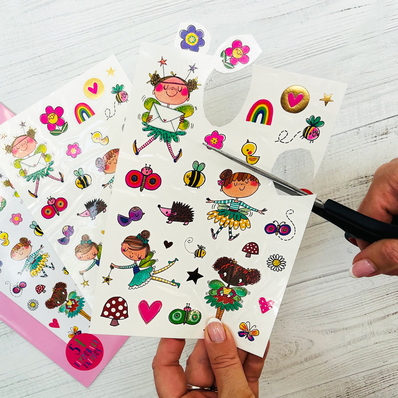 Rachel Ellen - परी दोस्त बच्चों के अस्थायी टैटू