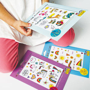 Rachel Ellen - Love Our Planet Children's Temporary Tattoos