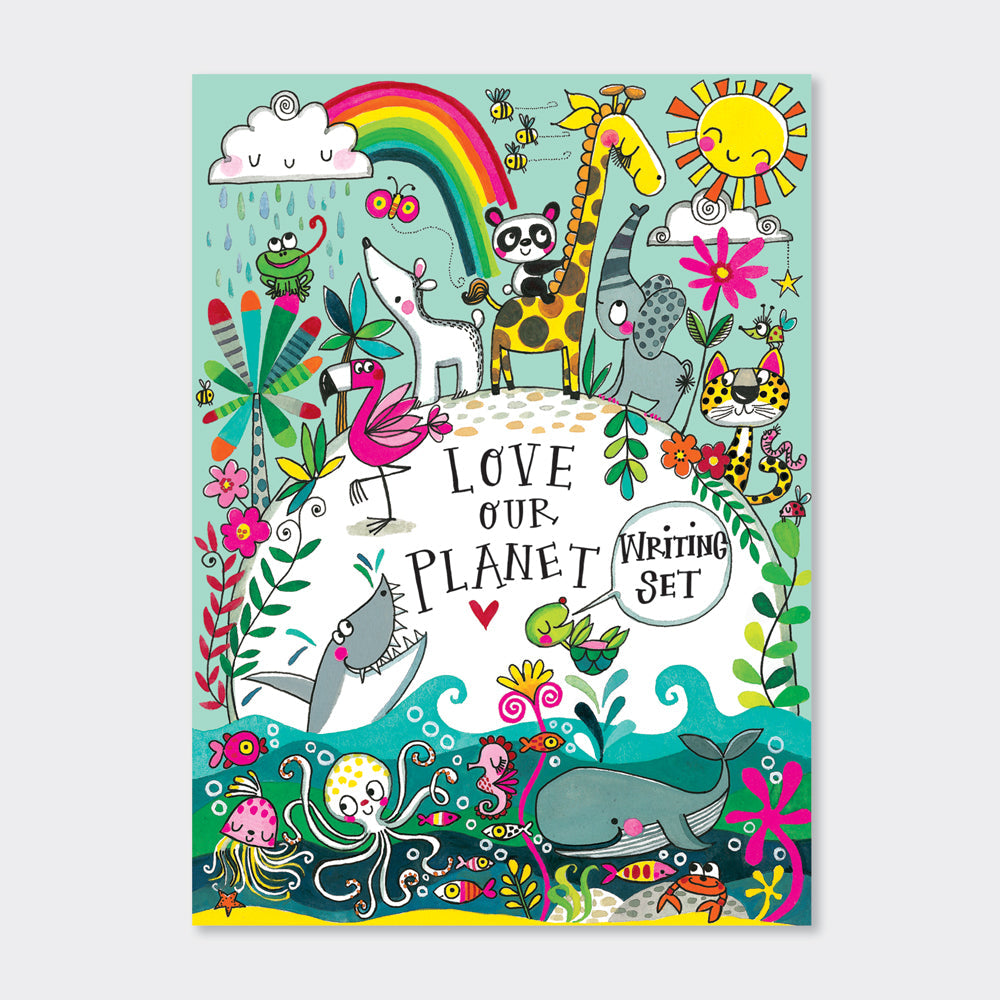 Rachel Ellen - Conjunto de Escrita de Cartas Love Our Planet