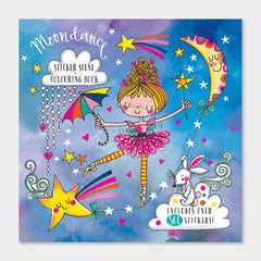 Rachel Ellen - Moondance Sticker Scene Colouring & Activity Book