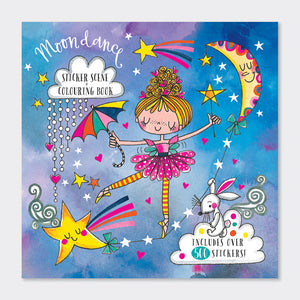 Rachel Ellen - Moondance Sticker Scene Colouring & Activity Book