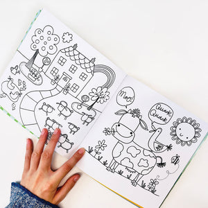 Rachel Ellen - On The Farm Çıkartma Sahnesi Boyama ve Etkinlik Kitabı