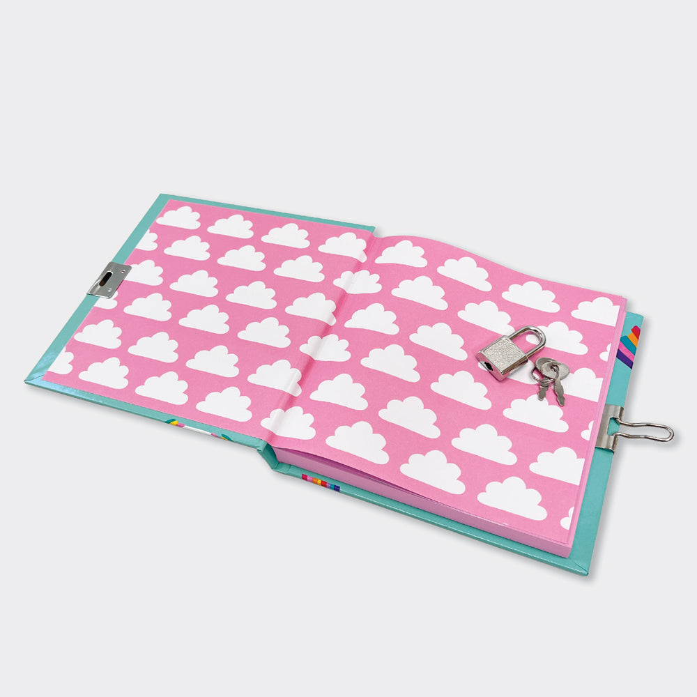 Rachel Ellen - دفترچه مخفی قفلشونده اسب تکشاخ رنگینکمانی