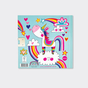 Rachel Ellen - Rainbow Unicorn Kitlenebilir Gizli Günlük