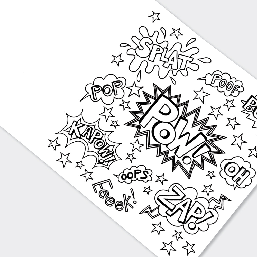 Rachel Ellen - Super Hero Boyama Kitabı