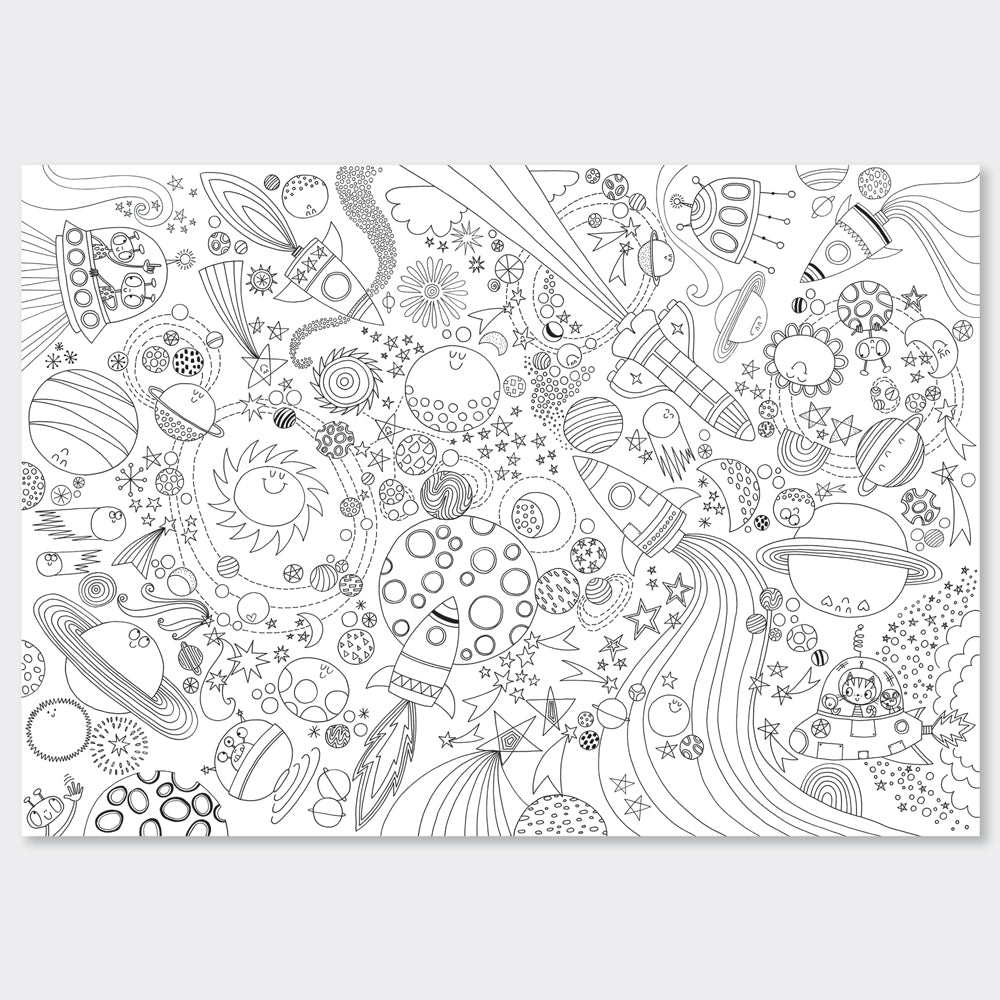 Rachel Ellen - To The Moon Dev Boyama Posterleri