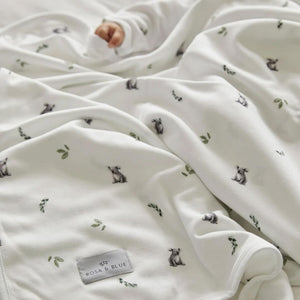 Rosa & Blue Baby Blanket - Koala-Blankets-Koala- | Natural Baby Shower