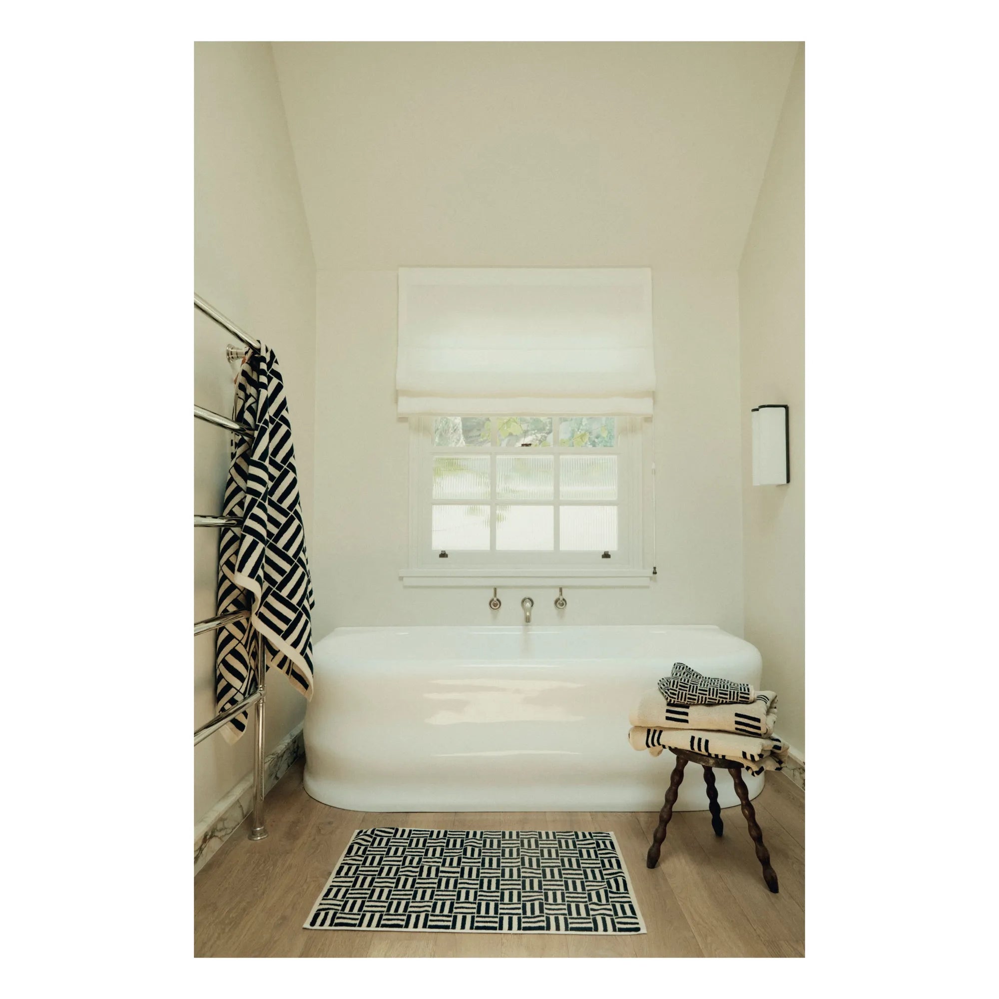 Baina - Saroma bathroom mat | Black