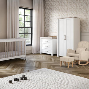 Silver Cross Valencia Dresser - Ash White-Chests-Ash White-One Size | Natural Baby Shower