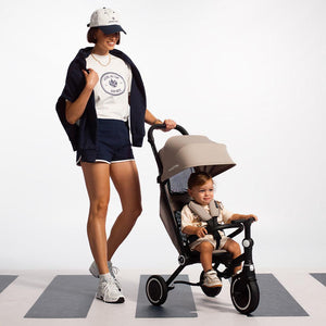 SmarTrike Wonder Max Active Stroller - Beige/Stone-Strollers-Beige/Stone- | Natural Baby Shower