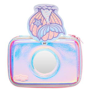 Smiggle - 3D Kabartmalı Hardtop Glitz Mirror Kalem Kutusu