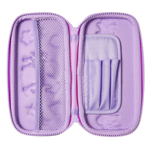 Smiggle - 3D Kabartmalı Hardtop Unicorn Kalem Kutusu
