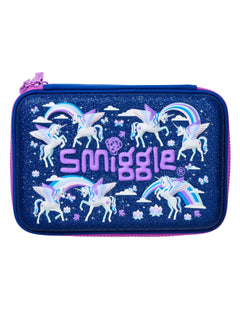 Smiggle - Away Hardtop Unicorn İki Katlı Kalem Kutusu