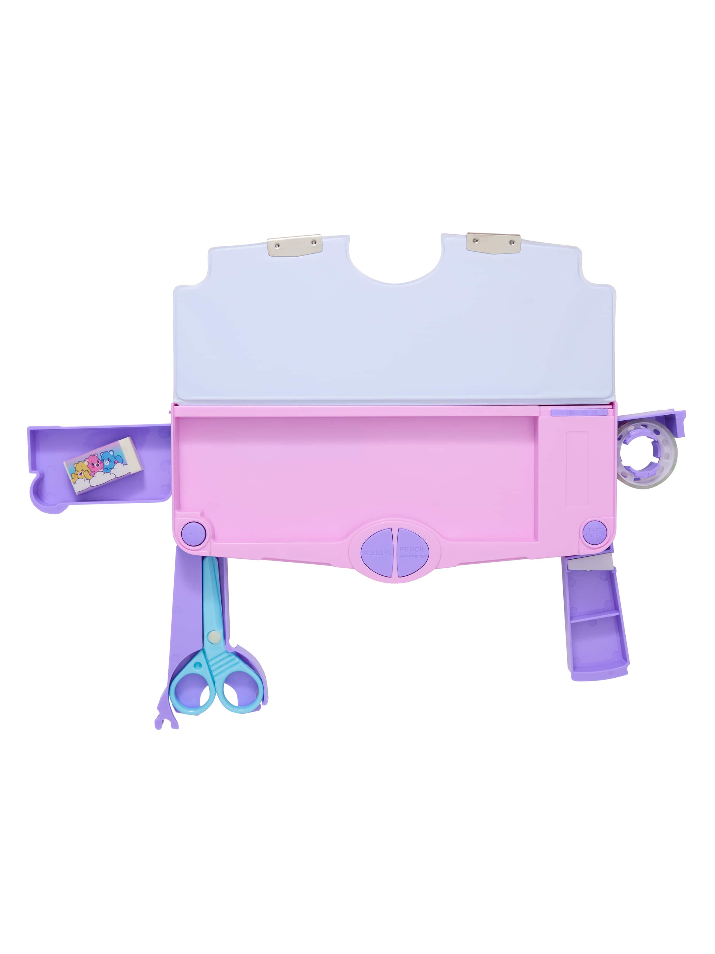 Smiggle - مجموعة أدوات مكتبية وصندوق قلم أوتوماتيكي على شكل دببة Poput