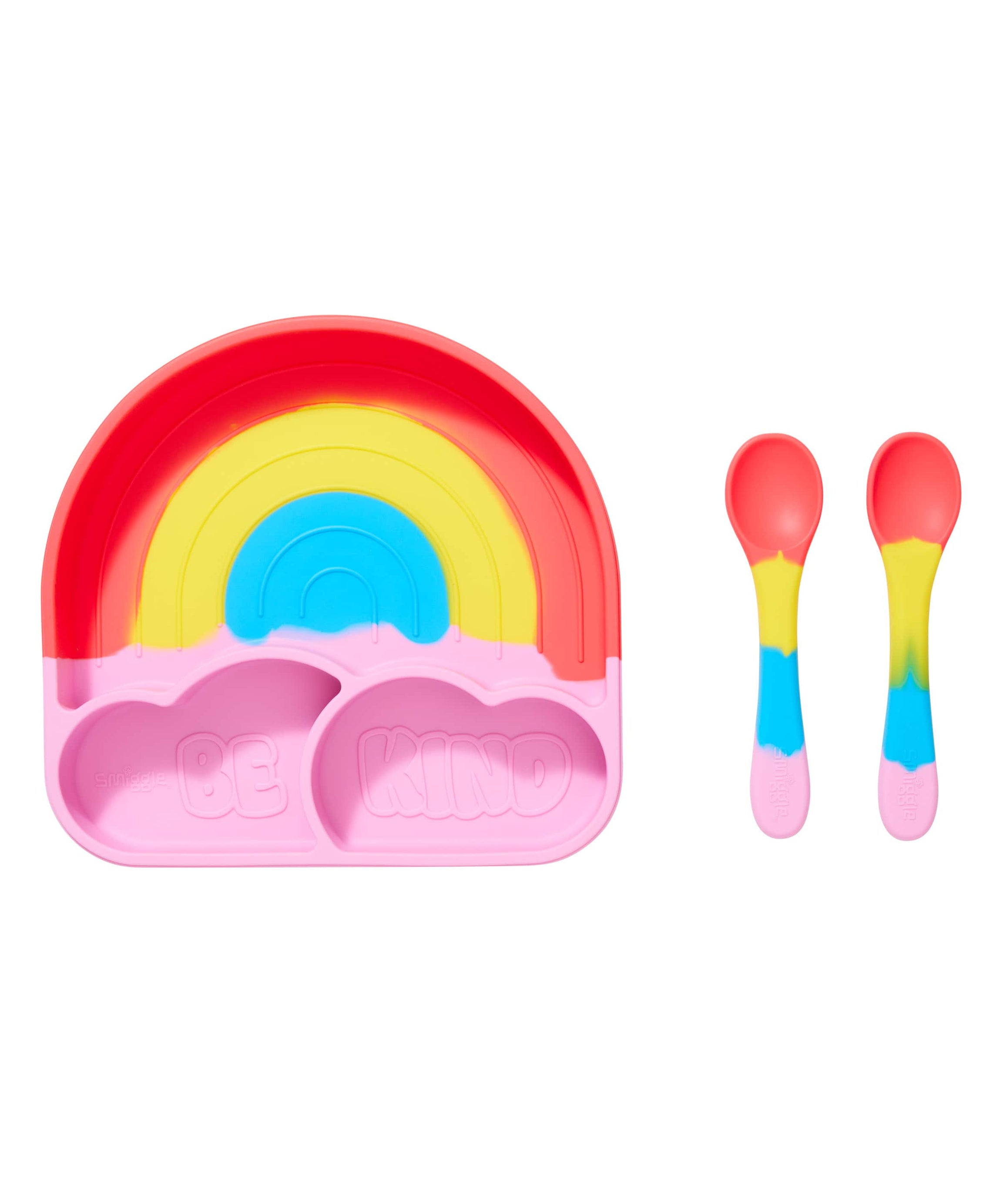 Smiggle - Big Dream Silikon Yemek Tabağı Seti