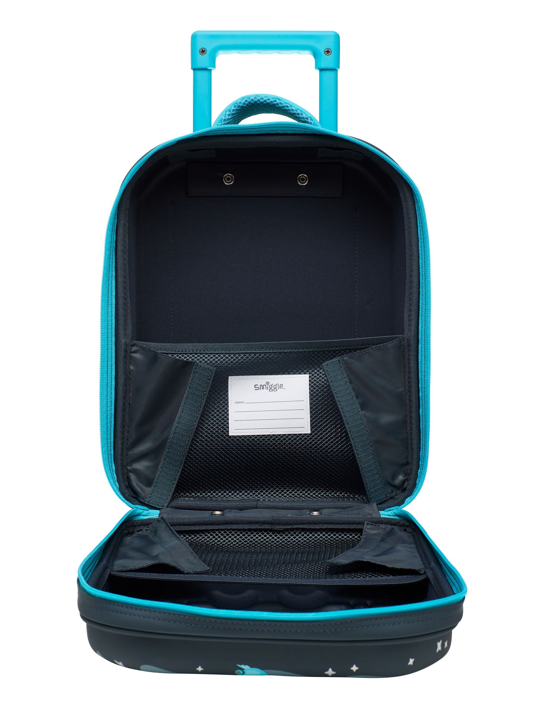 Smiggle - Mala com Rodinhas Blast Off Junior para Jardim de Infância e Creche