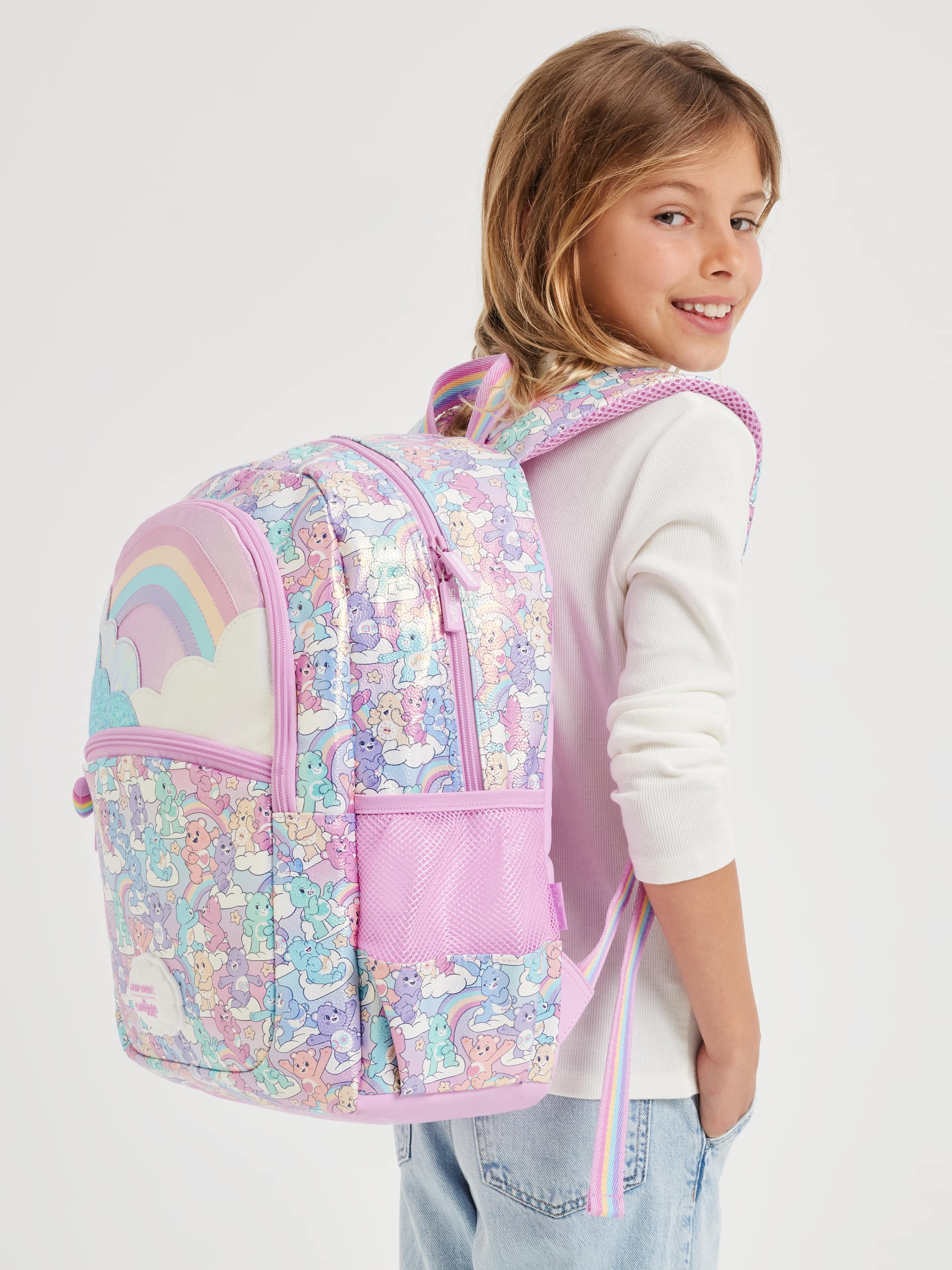 Smiggle - Care Bears 4'lü Okul Çanta Seti