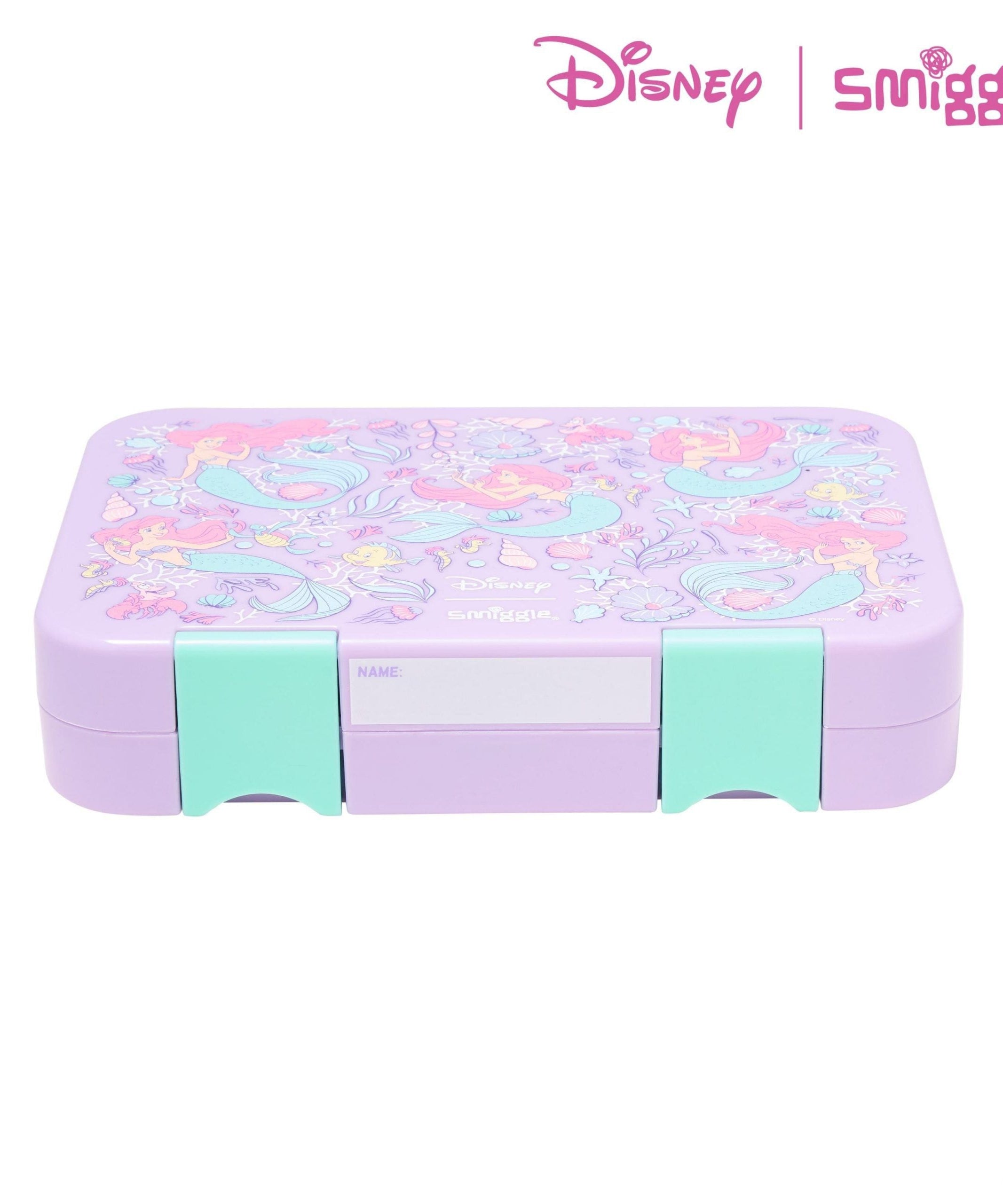 Smiggle - Disney Prensesi Orta Boy Bento Öğle Yemeği Kutusu