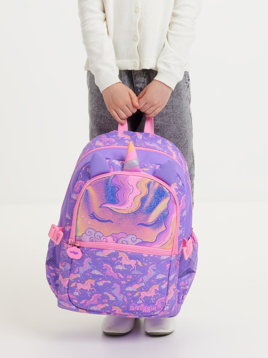 Smiggle - Eclipse क्लासिक स्कूल बैकपैक