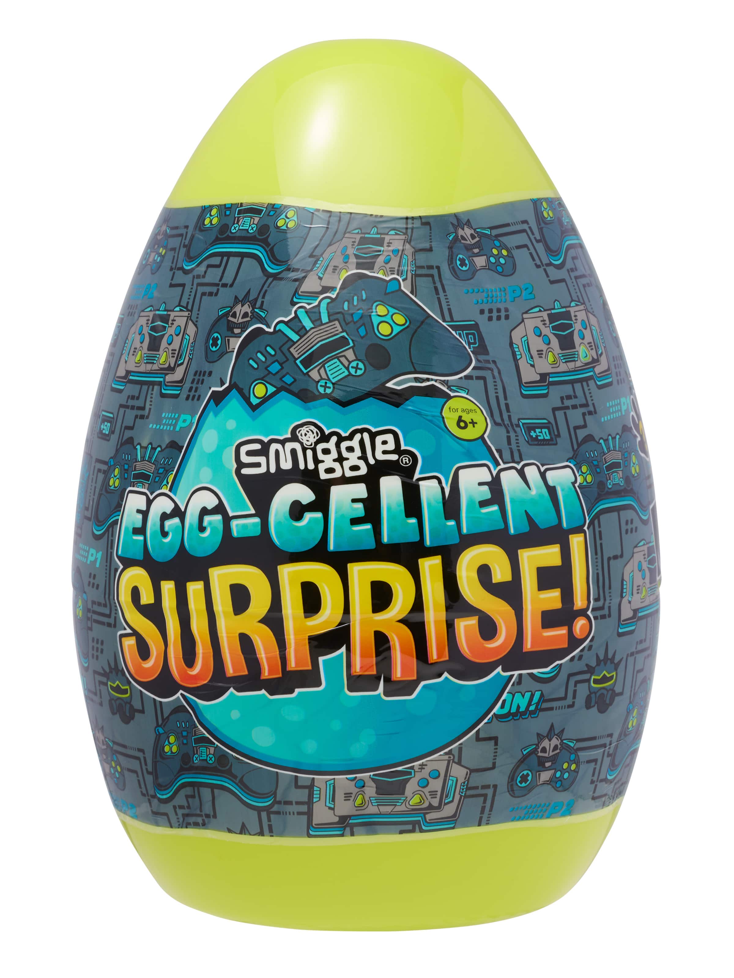 Smiggle - Egg Sürpriz Dev Oyuncak ve Eğlence Paketi - Dinossi