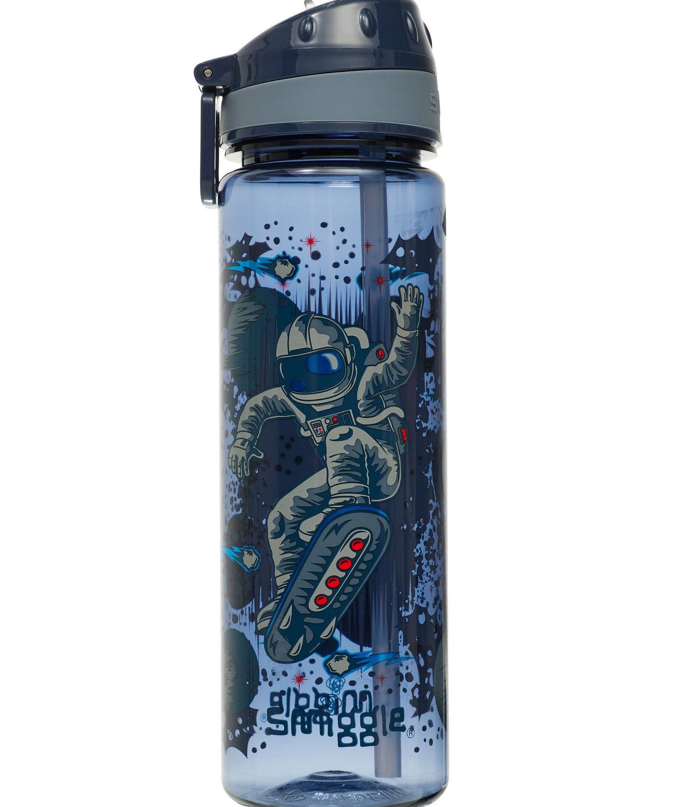 Smiggle - Epische 650ML Drinkfles met Rietje BPA-vrij