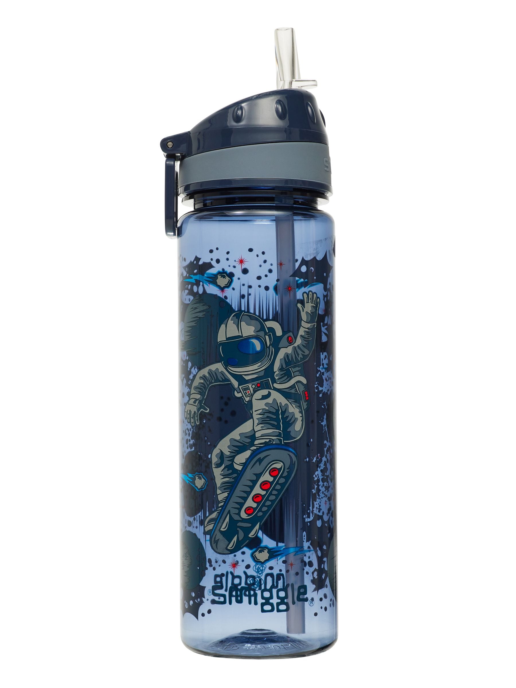 Smiggle - Epische 650ML Drinkfles met Rietje BPA-vrij